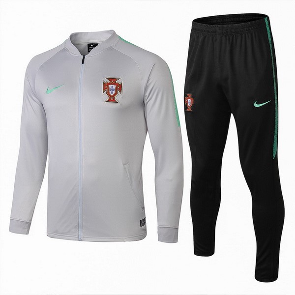 Survetement Football Portugal 2018 Gris